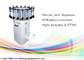 Semi Automatic paint Fluid Management Colorant Dispenser With POM Plastic Canister