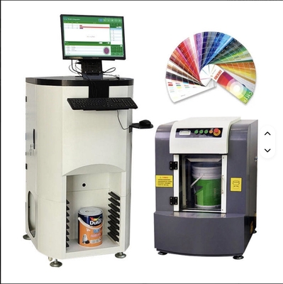 Dispensatore di vernice computerizzato Tinting Machine & Automatic Clamping Shaker Paint Shaker Machine